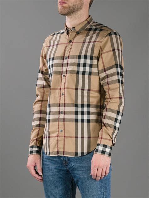 burberry authenticity check shirt|burberry check cotton shirts.